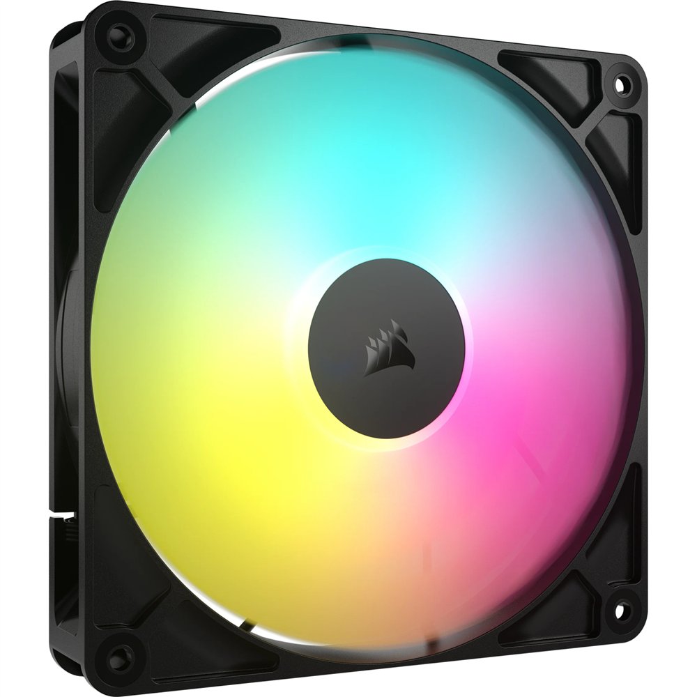 corsair rs140 argb carcasa del ordenador ventilador 14 cm negro 1 pieza(s)