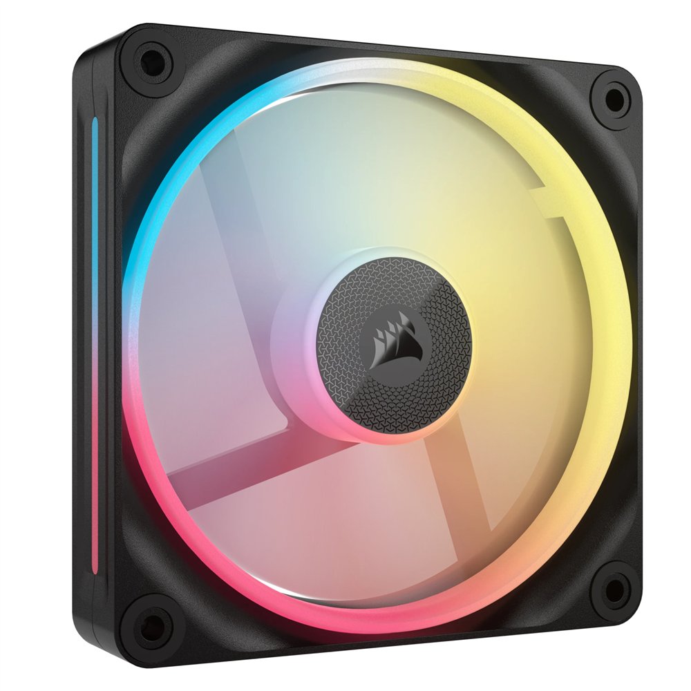 corsair icue link lx120-r rgb carcasa del ordenador ventilador 12 cm negro 1 pieza(s)