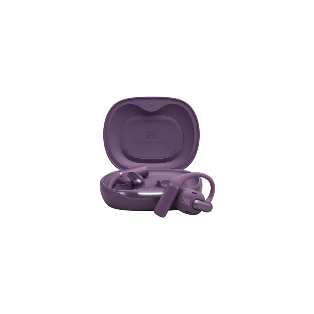 jbl sense pro auriculares true wireless stereo (tws) gancho de oreja llamadas/música usb tipo c bluetooth base de carga púrpura