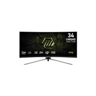 msi mag 345cqrf e20 pantalla para pc 86,4 cm (34") 3440 x 1440 pixeles ultrawide dual quad hd negro