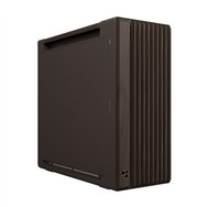 asus proart pa602 wood edition retro brown - metal panel midi tower marrón