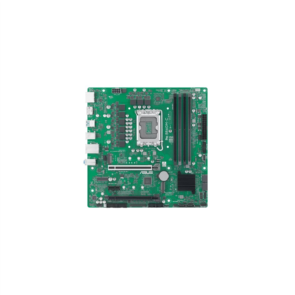 asus pro b860m-c-csm intel b860 lga 1851 (socket v1) micro atx