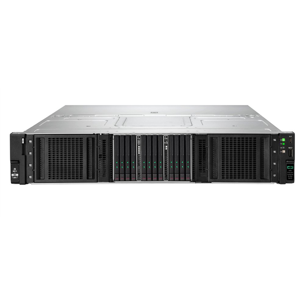 hpe proliant compute dl340 gen12 6505p 12c 1x64gb-r 8sff mr408i-o 2x480gb ssd 2x1000w ps eu server