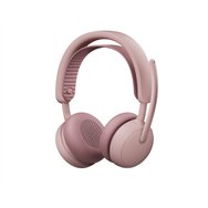 logitech zone wireless 2 es auriculares inalámbrico diadema business/everyday usb tipo c bluetooth rosa