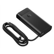 hp usb-c 140w laptop charger euro adaptador e inversor de corriente negro