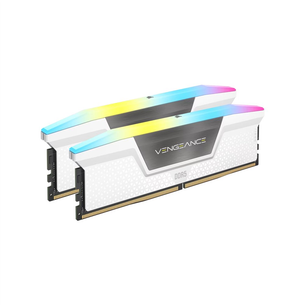 corsair vengeance rgb cmh32gx5m2b6400z32w módulo de memoria 32 gb 2 x 16 gb ddr5 6400 mt/s 288-pin dimm