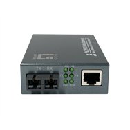 levelone gvt-2014 convertidor de medio 1000 mbit/s 1310 nm monomodo gris