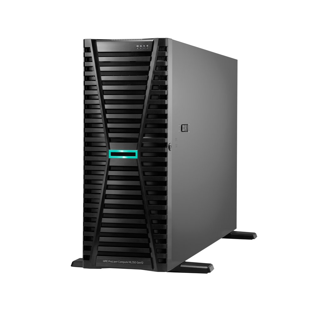 hpe proliant compute ml350 gen12 6515p 16c 1x64gb-r 8sff mr408i-o 2x480gb ssd 2x1000w ps eu server