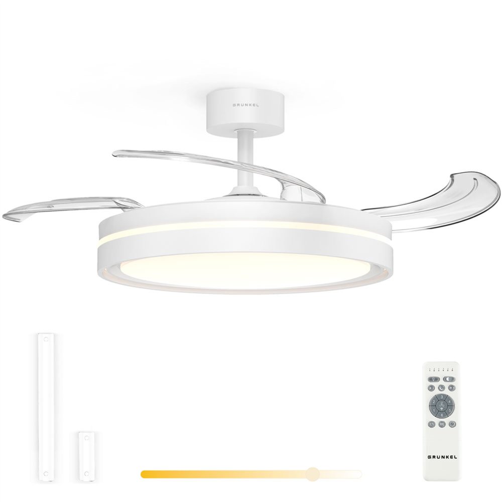grunkel skywhite42 ventilador blanco