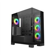 fsp m540-ba carcasa midi tower mitx, matx, atx (btf) negro