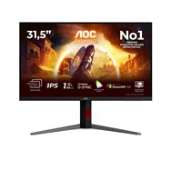 aoc g4 u32g4u pantalla para pc 80 cm (31.5") 3840 x 2160 pixeles 4k ultra hd negro, rojo