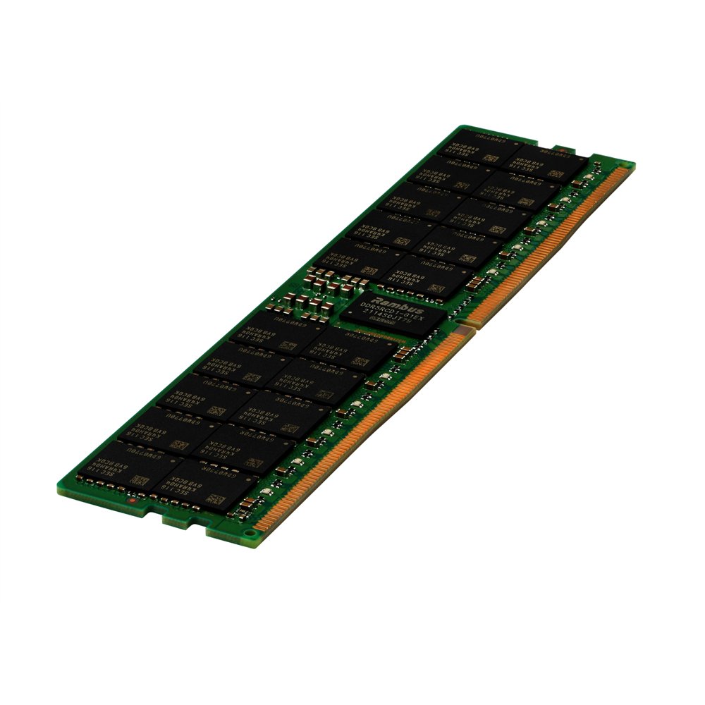 hpe 64gb (1x64gb) dual rank x4 ddr5-5600 cas-46-45-45 ec8 registered smart memory kit