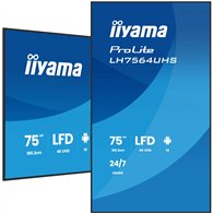 iiyama lh7564uhs-b1ag pantalla de señalización pantalla plana para señalización digital 190,5 cm (75") wifi 500 cd / m² 4k ultra