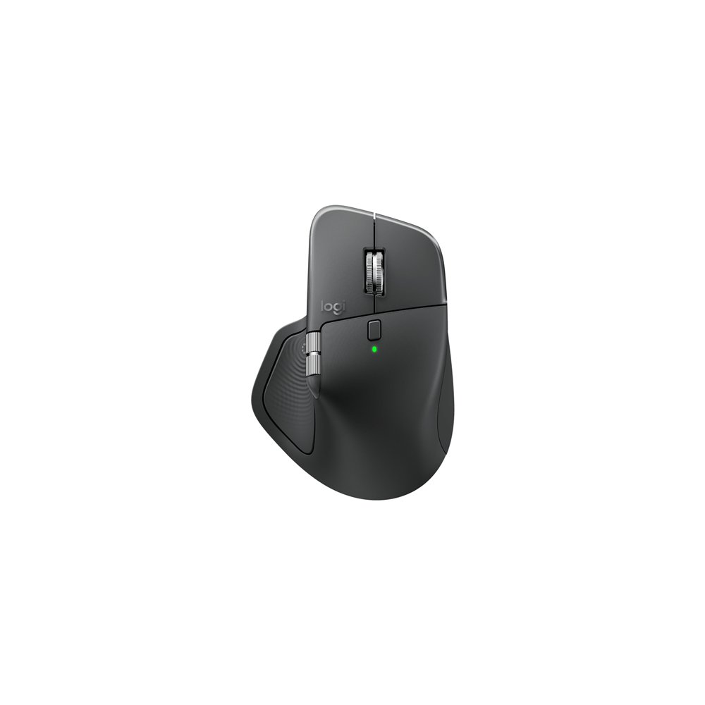 logitech mx master 4 for business ratón oficina mano derecha rf wireless + bluetooth laser 8000 dpi