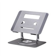 startech.com soporte elevador de ordenador portátil - base giratoria de 360 -base giratoria de ordenador para escritorio - altur