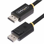 startech.com cable displayport 2.1 de 2m - certificación vesa - cable displayport dp40 - uhbr10/hdr/dsc 1.2a/hdcp 2.2 - 8k 60hz 