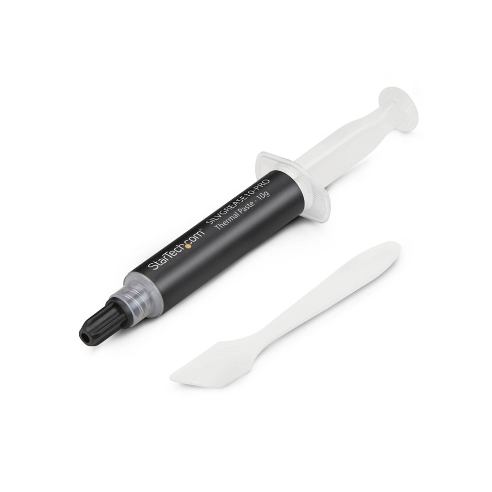 startech.com pasta térmica de silicona de alto rendimiento para procesadores - compuesto térmico para cpu - conductividad 14,5 w