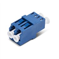 startech.com acoplador de fibra óptica lc a lc monomodo dúplex - acoplador de fibra lc/upc monomodo para panel de parcheo - acop