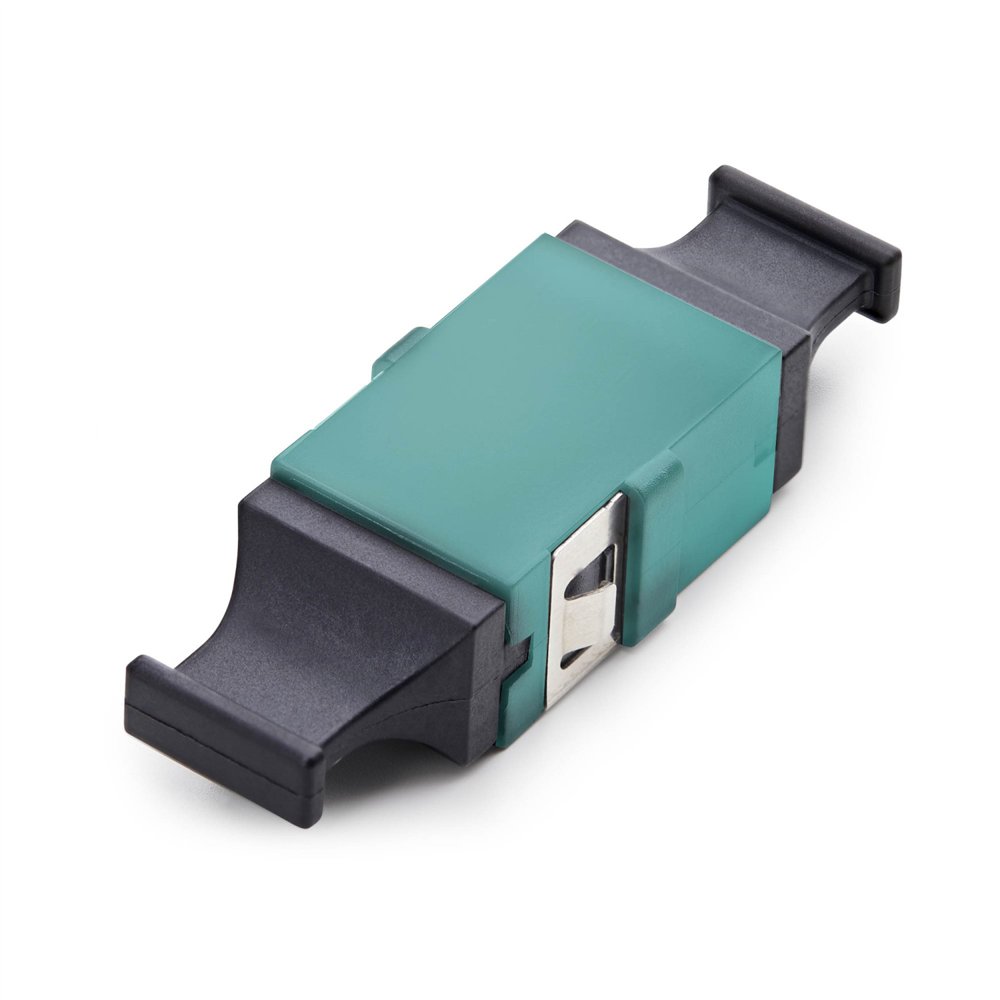 startech.com acoplador de fibra óptica mpo/mtp om3/om4 multimodo - para cableado recto - key up key down - acoplador de fibra mp