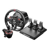 thrustmaster t248r shifter pack negro usb volante + pedales + palanca de cambios analógico/digital playstation 5, pc