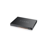 zyxel xmg2230-28hp gestionado l2/l3 2.5g ethernet (100/1000/2500) energía sobre ethernet (poe) 1u negro