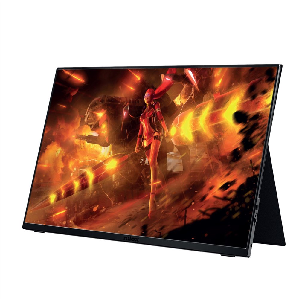 nilox monitor 17 3 portatil fhd 60hz pantalla para pc 43,9 cm (17.3") 1920 x 1080 pixeles full hd led