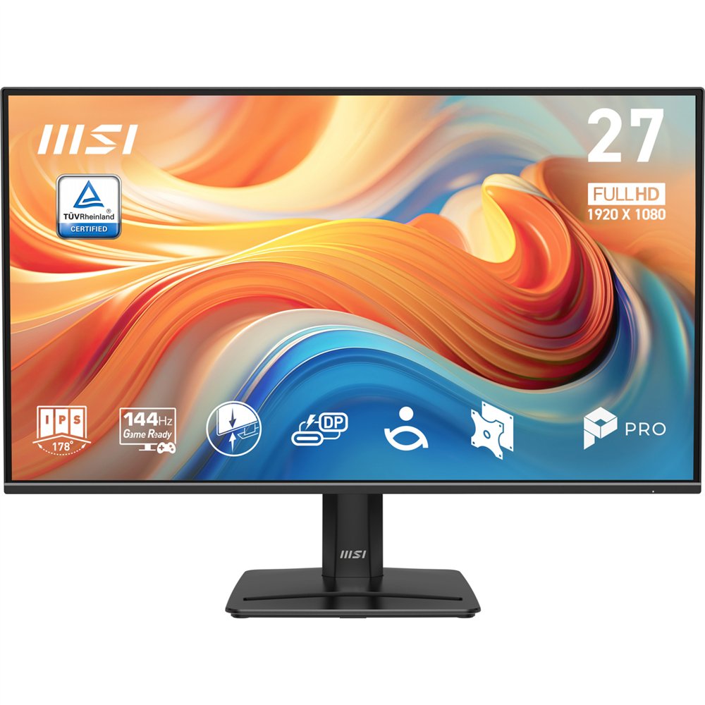 msi pro mp272 e14c pantalla para pc 68,6 cm (27") 1920 x 1080 pixeles full hd led negro