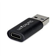 startech.com adaptador usb-a macho a usb-c hembra - conversor a usb a tipo c - usb a usb tipo c - 10gbps - 5v 900ma - adaptador 