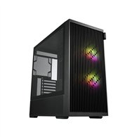 fsp m330-ba carcasa midi tower mitx, matx, atx negro argb