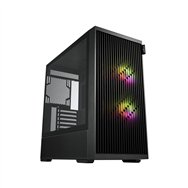 fsp m330-ba carcasa midi tower mitx, matx, atx negro argb