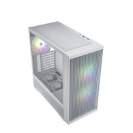 fsp m330-wa carcasa midi tower mitx, matx, atx blanco argb
