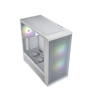 fsp m330-wa carcasa midi tower mitx, matx, atx blanco argb
