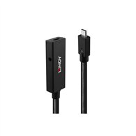 lindy 43364 cable usb usb 3.2 gen 2 (3.1 gen 2) 5 m usb c 10 gbit/s negro