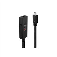 lindy 43364 cable usb usb 3.2 gen 2 (3.1 gen 2) 5 m usb c 10 gbit/s negro
