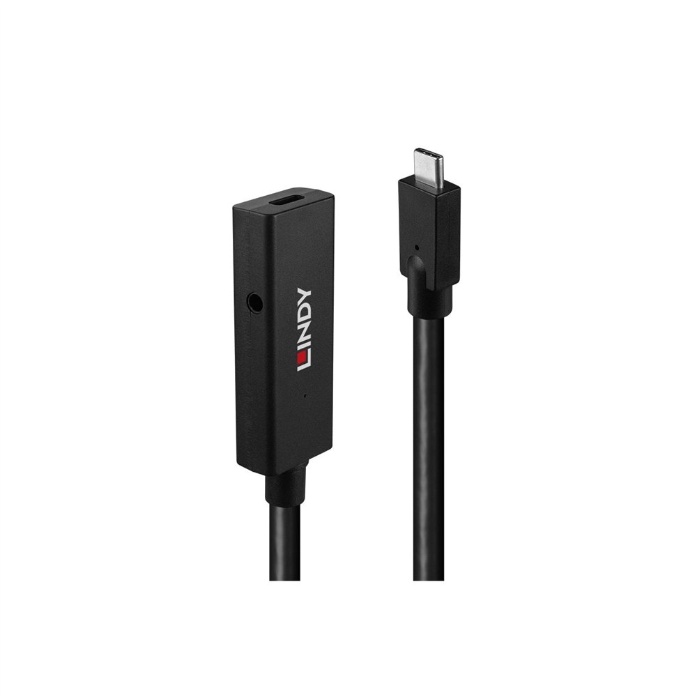 lindy 43364 cable usb usb 3.2 gen 2 (3.1 gen 2) 5 m usb c 10 gbit/s negro