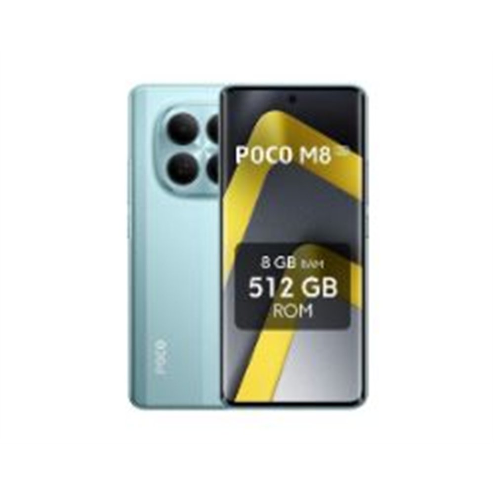 smartphone xiaomi poco m8 6.77" 8gb 512gb 5g verde