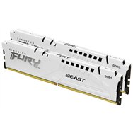 kingston technology fury beast 64gb 6000mt/s ddr5 cl30 dimm (kit of 2) white expo