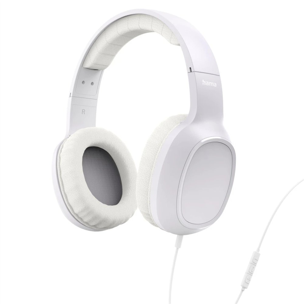 hama fun c auriculares alámbrico diadema llamadas/música usb tipo c blanco