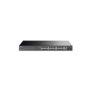 tp-link es228gp switch gestionado l2 gigabit ethernet (10/100/1000) energía sobre ethernet (poe) negro