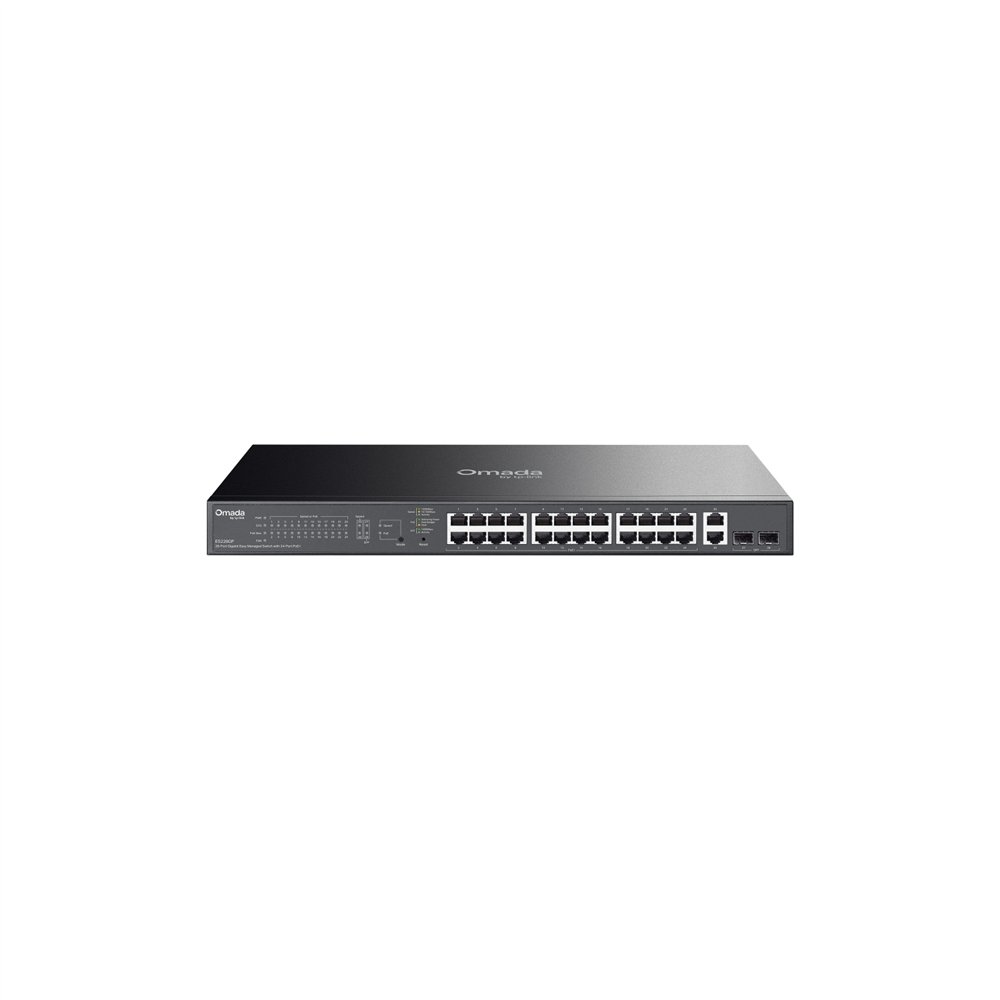 tp-link es228gp switch gestionado l2 gigabit ethernet (10/100/1000) energía sobre ethernet (poe) negro