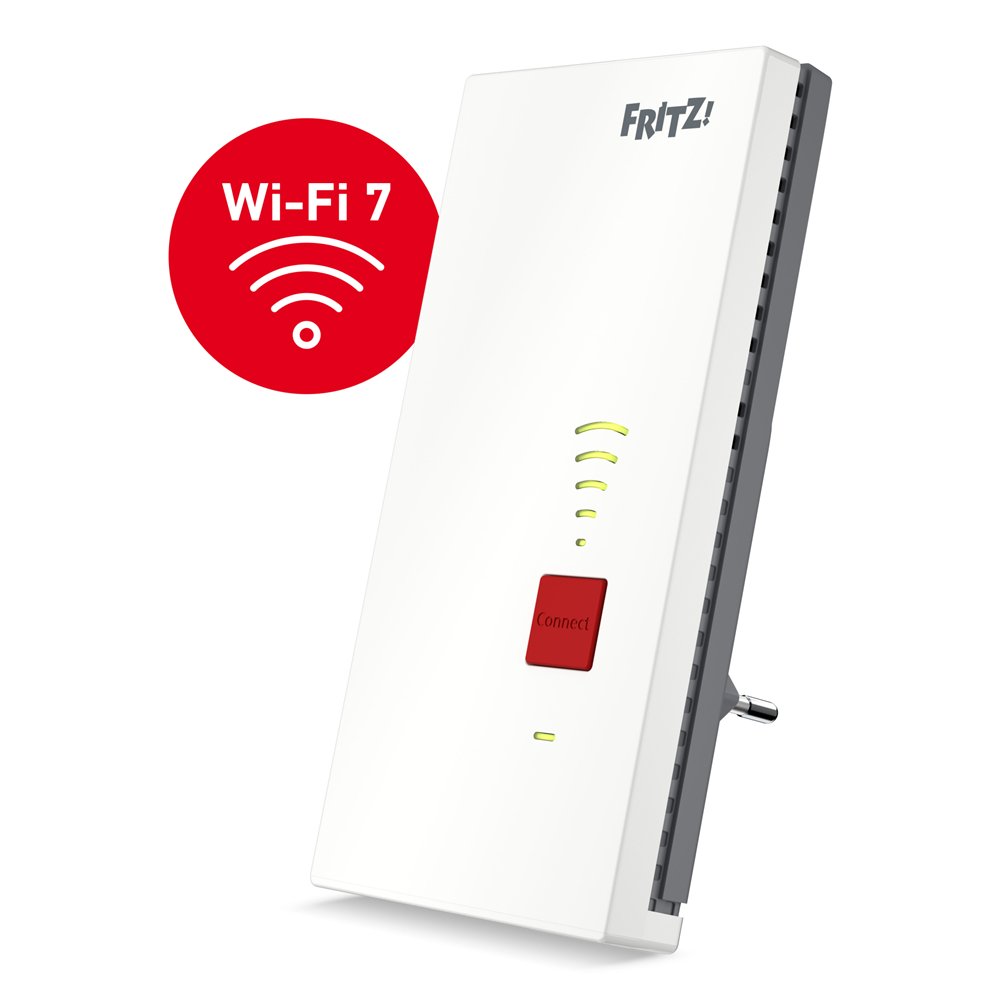 repeater 2700 repetidor de red 125 mbit/s blanco