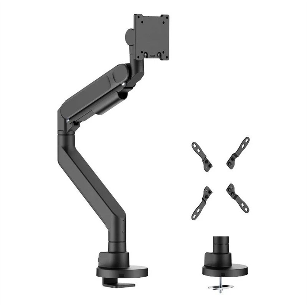 soporte de mesa tv/monitor aisens 24 - 57 1 brazo giratorio/inclinable black