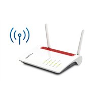 fritz! box 6850 lte router inalámbrico gigabit ethernet doble banda (2,4 ghz / 5 ghz) 3g 4g rojo, blanco
