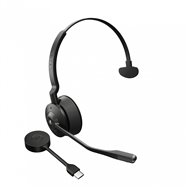 jabra engage 55 auriculares inalámbrico diadema oficina/centro de llamadas negro, titanio