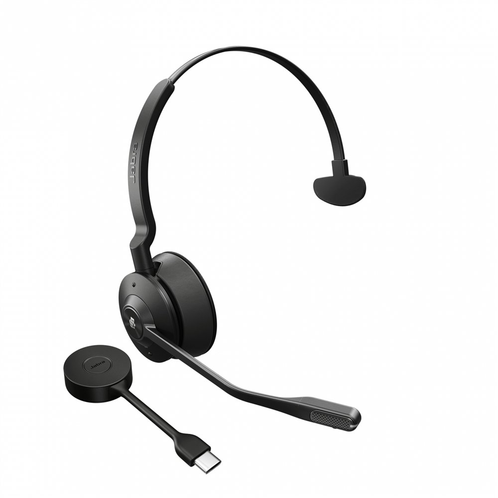 jabra engage 55 auriculares inalámbrico diadema oficina/centro de llamadas negro, titanio