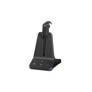 yealink wh63 e2 uc auriculares inalámbrico gancho de oreja llamadas/música negro
