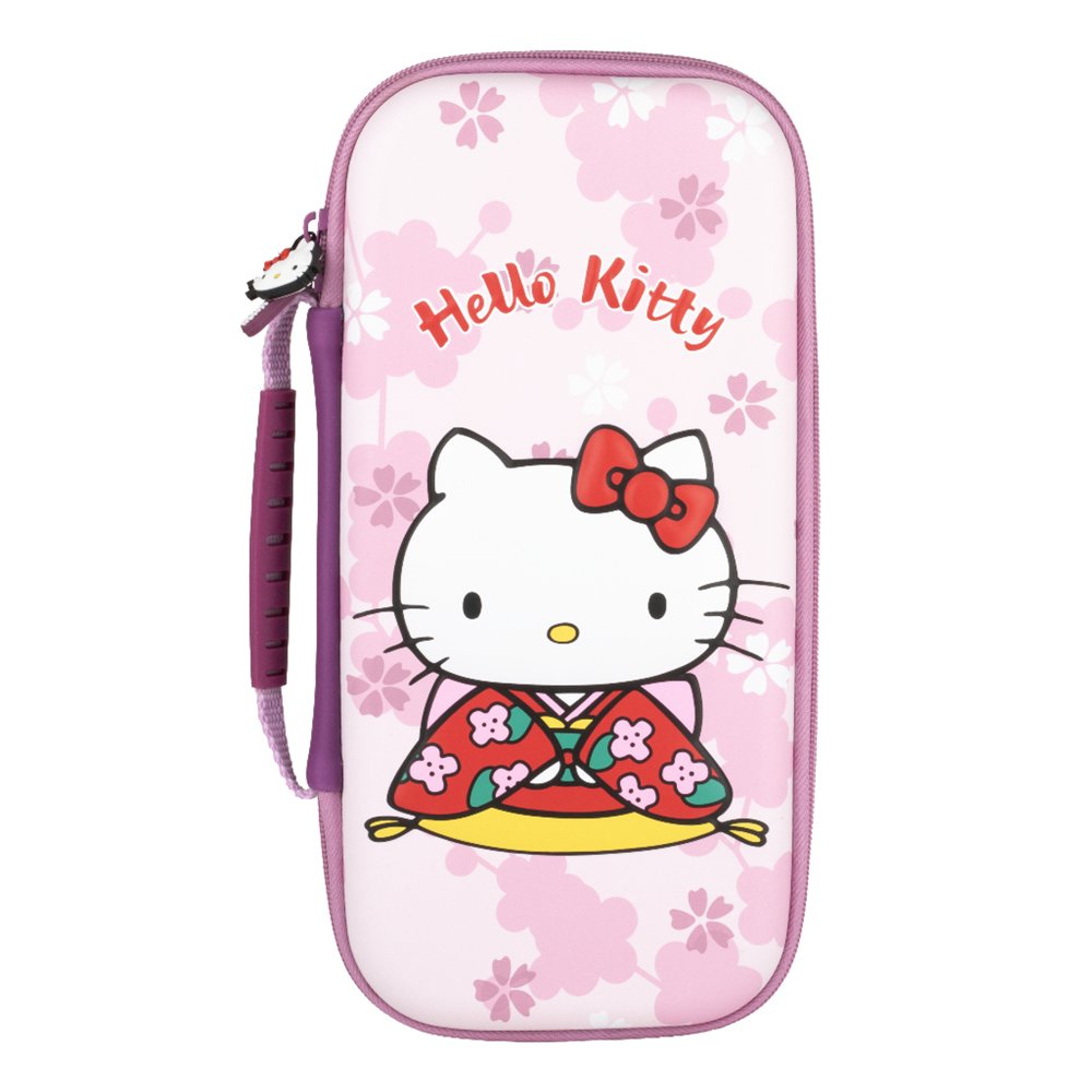 konix 00149000001 funda para consola portátil funda protectora rígida nintendo multicolor, rosa