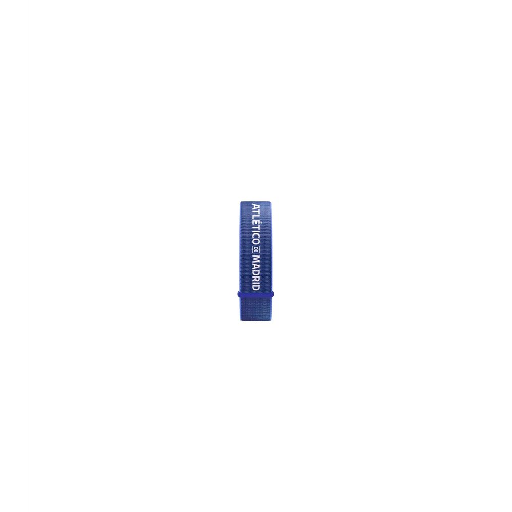 correa de tela azul atlético de madrid para smartwatch savefamily
