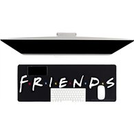 alfombrilla de escritorio friends 80 x 30 cm antideslizante para teclado y ratón