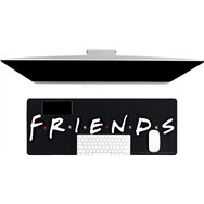 alfombrilla de escritorio friends 80 x 30 cm antideslizante para teclado y ratón